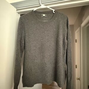 Gray Cashmere Sweater